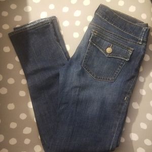 Women's Old Navy Ultra Low Waist skin y Jean's siz